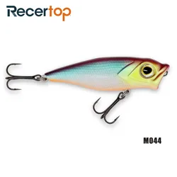 Trolling Tuna Popper Lure 6.5cm 7.5g Top Water Popper Fishing Lure Artificial Bait Hard Fishing Tackle Wobblers