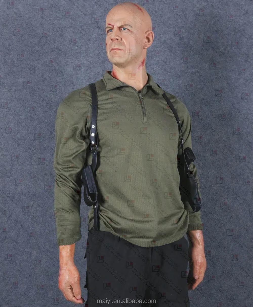 Celebrity Burce Willis Lifesize Wax Figure for Sale