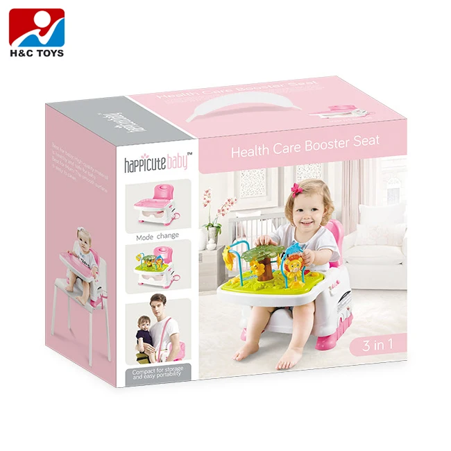 High quality plastic baby dining chair portable baby booster seat