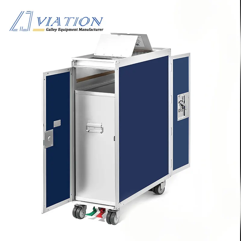 Attractive aircraft container dolly inflight service trolley  my cart