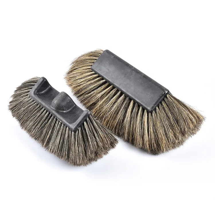 Wholesale soft hog hair bristle car wash brush