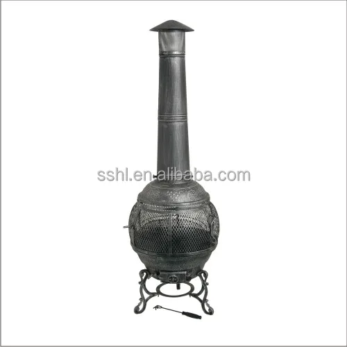 Outdoor cast iron Wood Burning Chimenea Stove