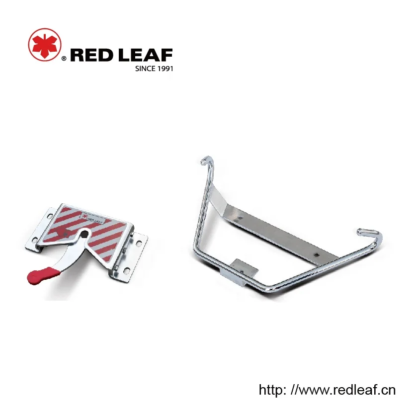 YDC-3D02 Red Leaf Ambulance Chair Stretcher Automatic Loading Stretcher Collapsible