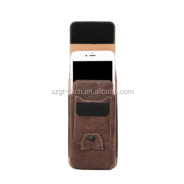 
Universal pu leather pocket for iphone X,for smartphone high end leather pouch 