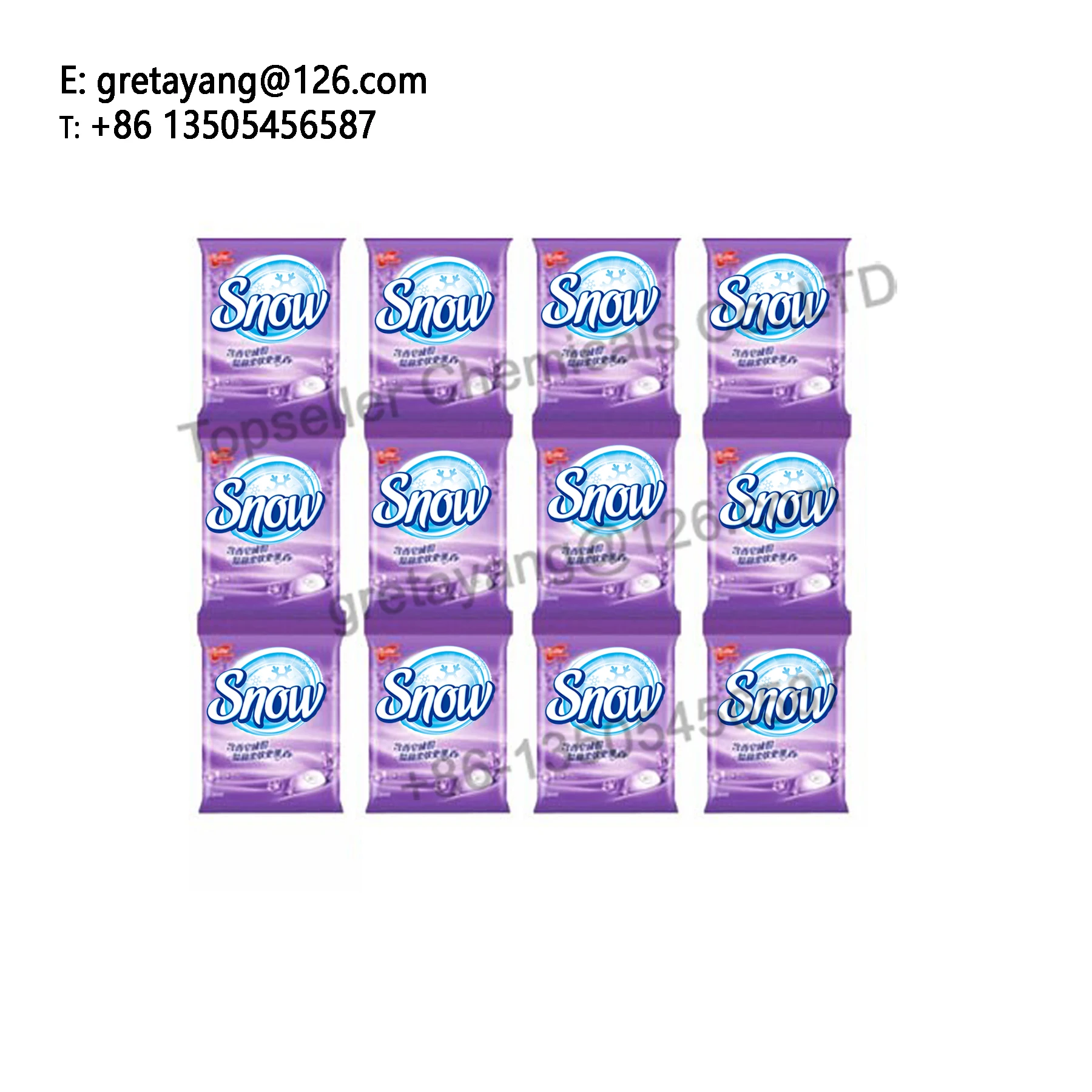 high foam hand wash small sachet detergent powder for Africa market Washing
