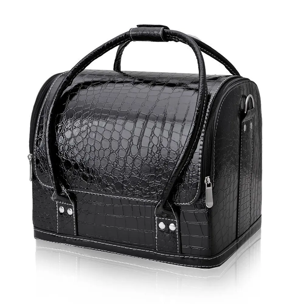 PU Beauty Make Up Case leather cosmetic case travel bag