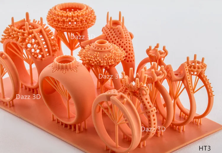 Dazzle Dazz 3D цифровой восковой 3d принтер смола для sla печати ювелирных изделий