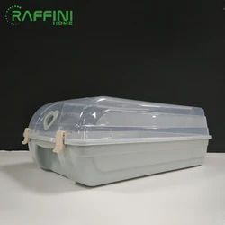 Custom Shoes Box With Logo Shoe Organizer Box Bins Druable New Design Factory Transparent PP Plastic Container Box Storage