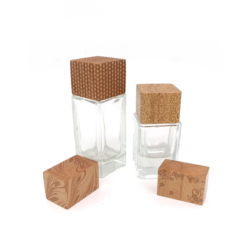 Factory Customized Perfume Bottle Cap Wooden Lid For Sale