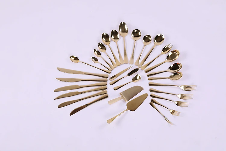 Stainless Steel Spoon With Curved Handle For Restaurant