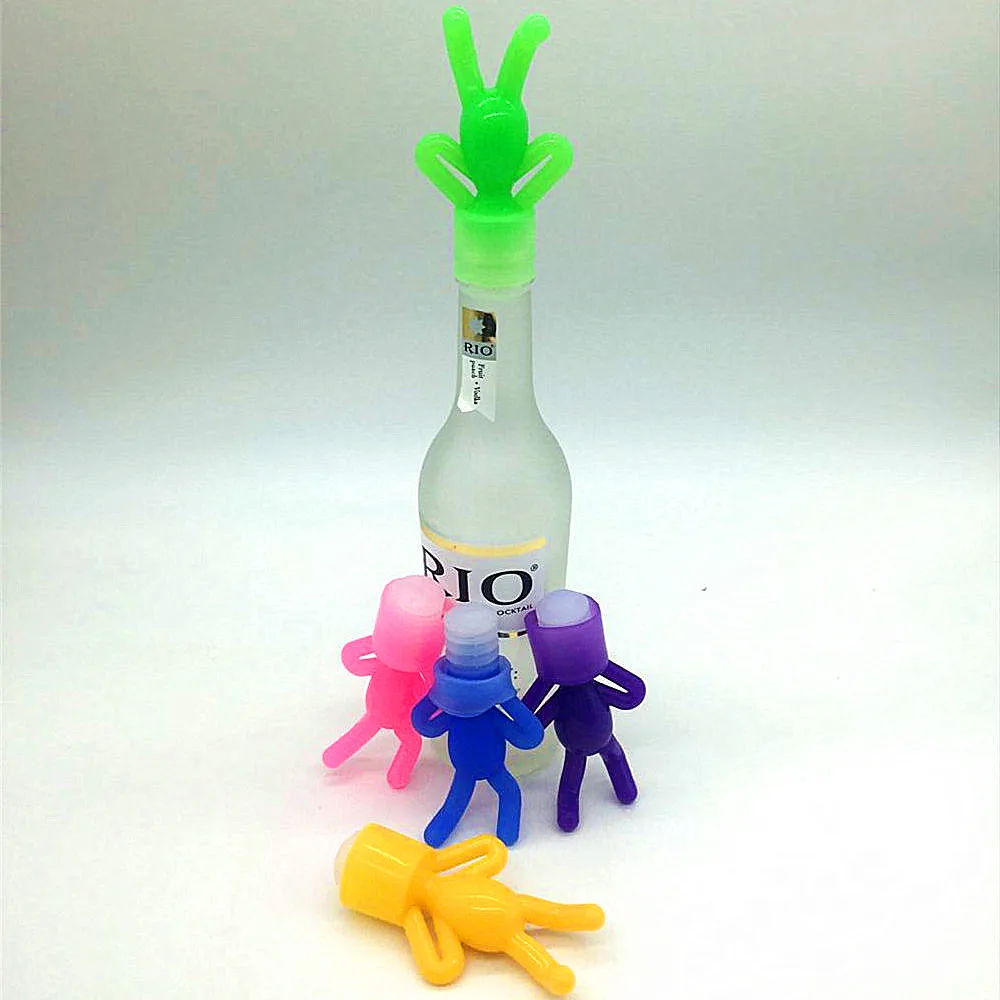 BPA Free Food Grade Patented Silicone Wine Stopper Cork Stopper