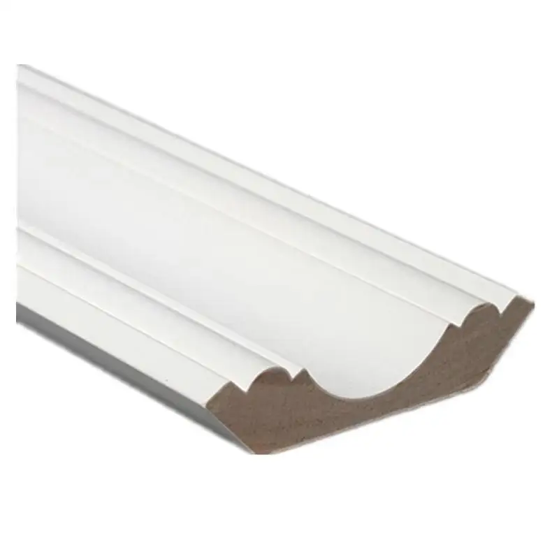 China Supplier White Customized Environmental Friendly Crown Modern Ceiling Corner Online Technical Support Film Coated 10%-12%