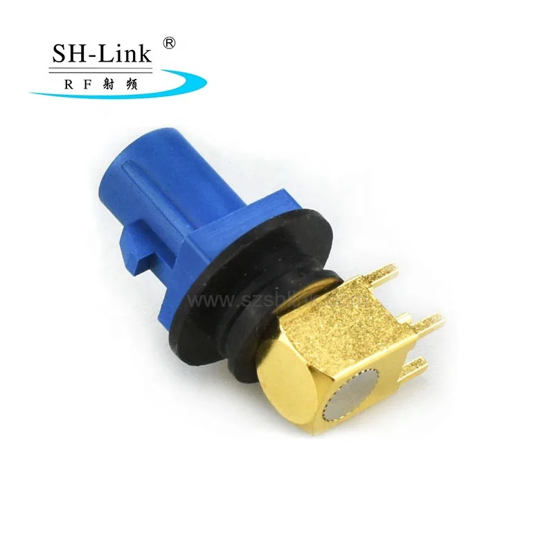 FAKRA C type male Blue for GPS waterproof connector