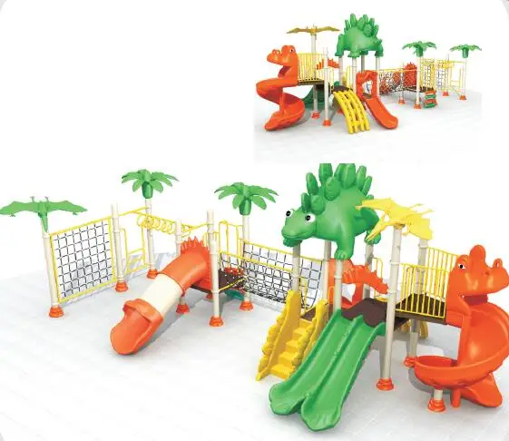 Big Amusement Outdoor Playground Children Slide Equipment