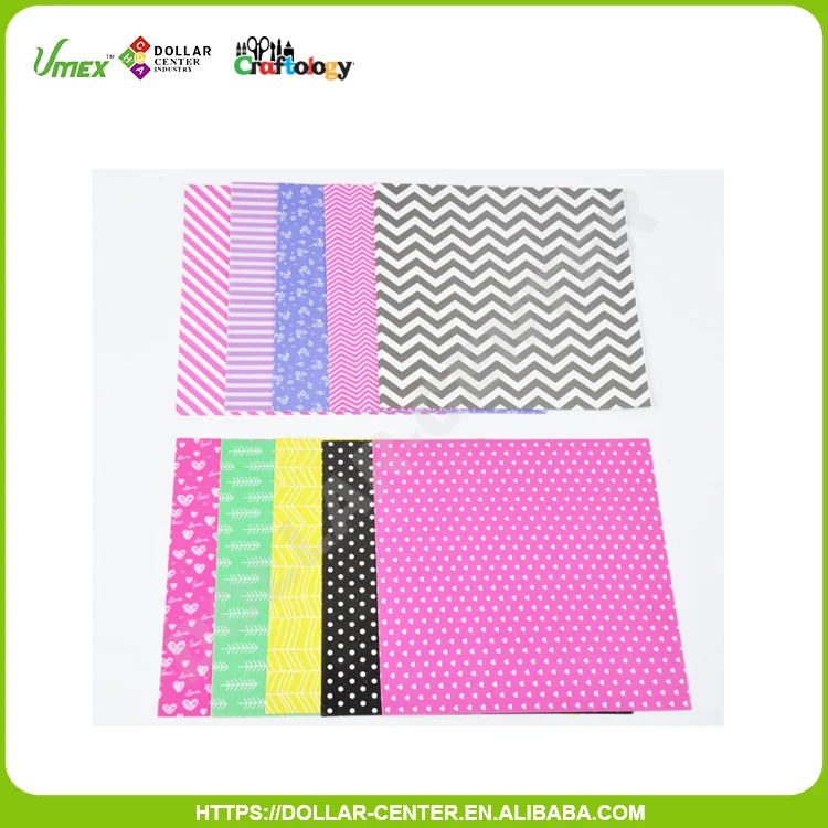 2017 hot assorted design custom washi paper sheet within any patterns design