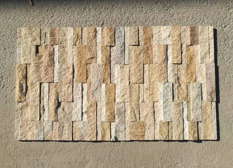 
wholesale culture stone natural yellow sandstone wall cladding stones 