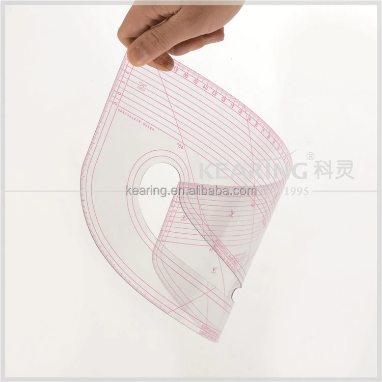 Кривая линейка kearing #6511 метрической формы модный