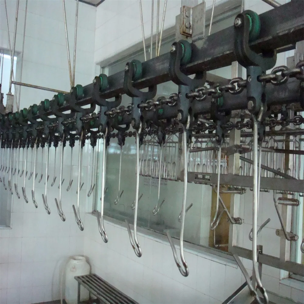 small fully automated chicken meat processing plant