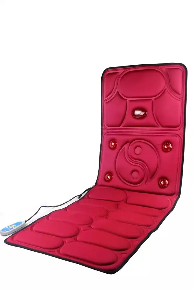 New Product Hot Sale Full Body Mat Vibrating Infrared Heat Electric Massage Mattress