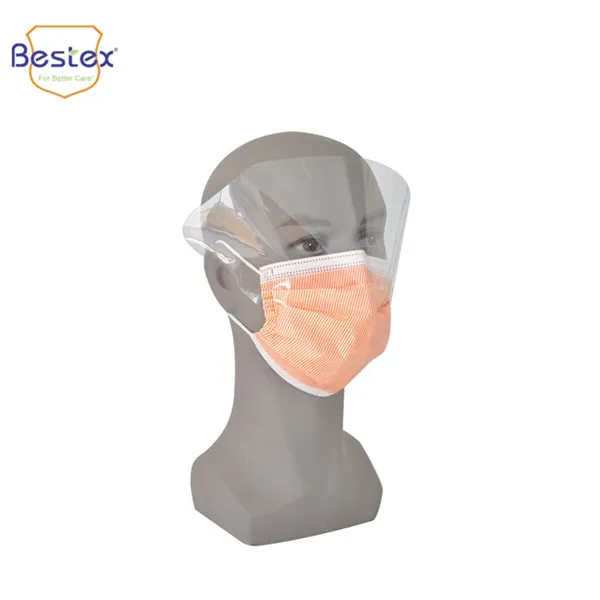 
Высококачественная маска для лица с козырьком и защитой от запотевания 