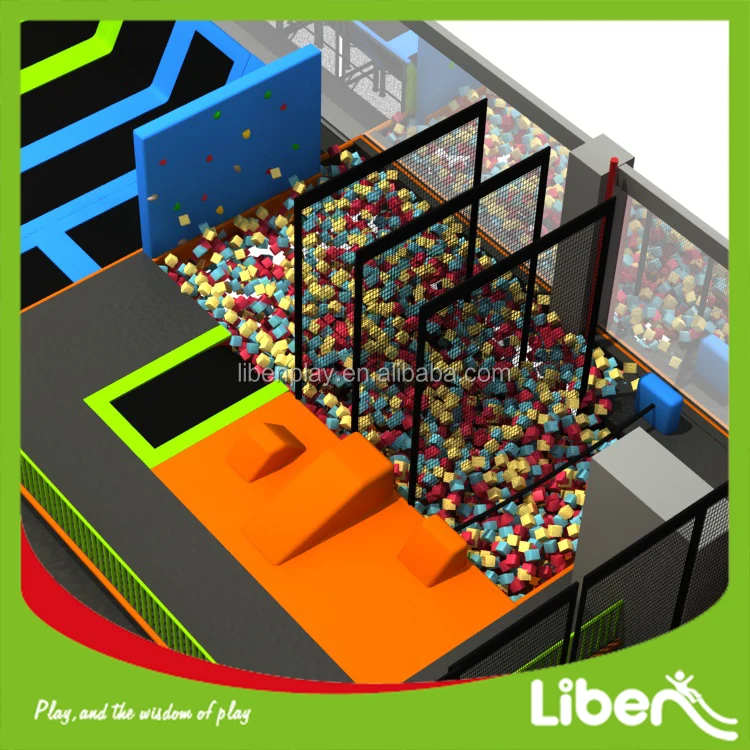 High quality European Standard Commercial trampoline park with diversed activities