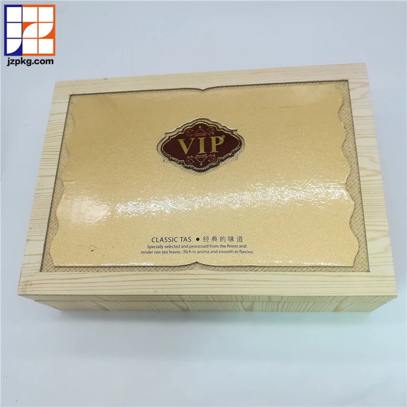 Индивидуальная печать МДФ корпоративный подарок чайная упаковка роскошные подарочные коробки