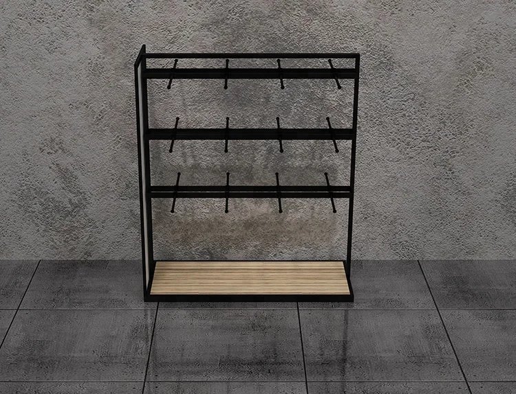 Wrought Iron Underwear Bra Hook Display Stand Multi-Layer Mobile Phone Accessories Rack Clothing Store Socks Display Stand