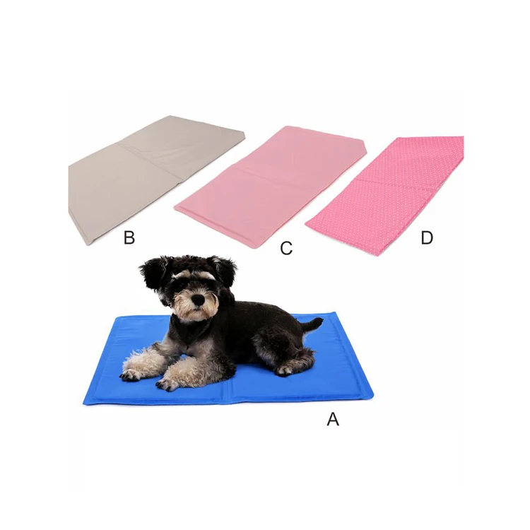 FREE SAMPLE Custom reusable pet dog cooling ice mat,chilled dog bed
