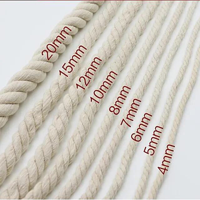 
Best-selling products cotton 100% braid rope 