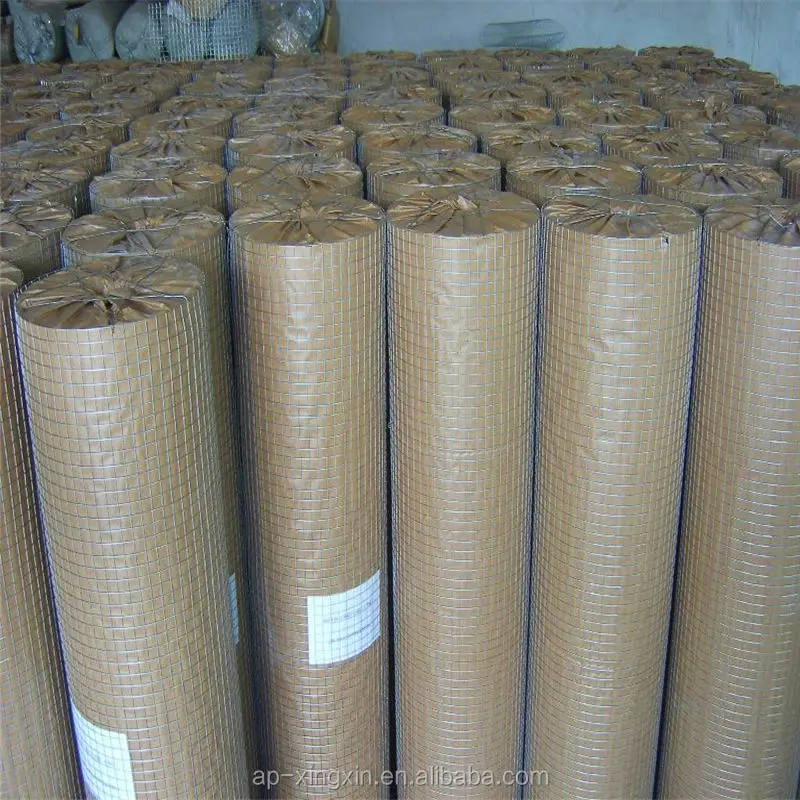 Galvanized weldled wire netting, square hole opening wire mesh, iron wire welded nets (I - 039)