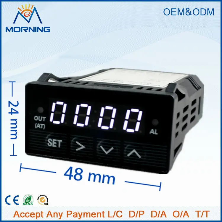 Прд 7100 размер 48*24мм мини светодиодов цифровой промышленного использования высокая точность температуры термостат