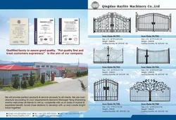 small wrought iron gate design