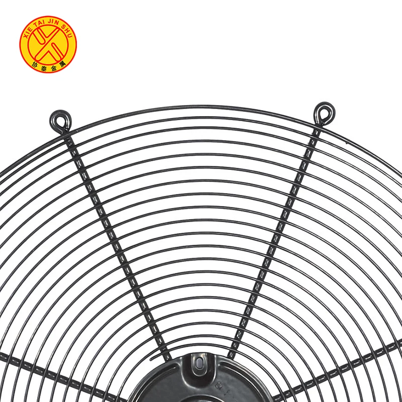 High Quality Customized 304 stainless black steel metal round fan guard