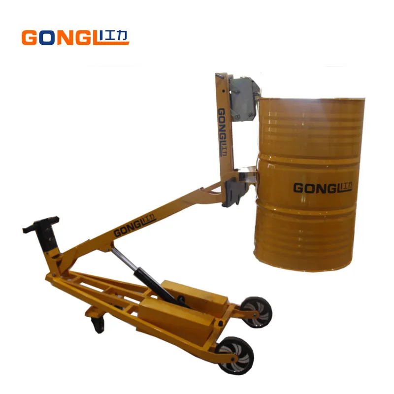
GL-0102 Patent Barrel Lifter Portable Lifting Crane Folding Boom Loading and Unloading Truck 