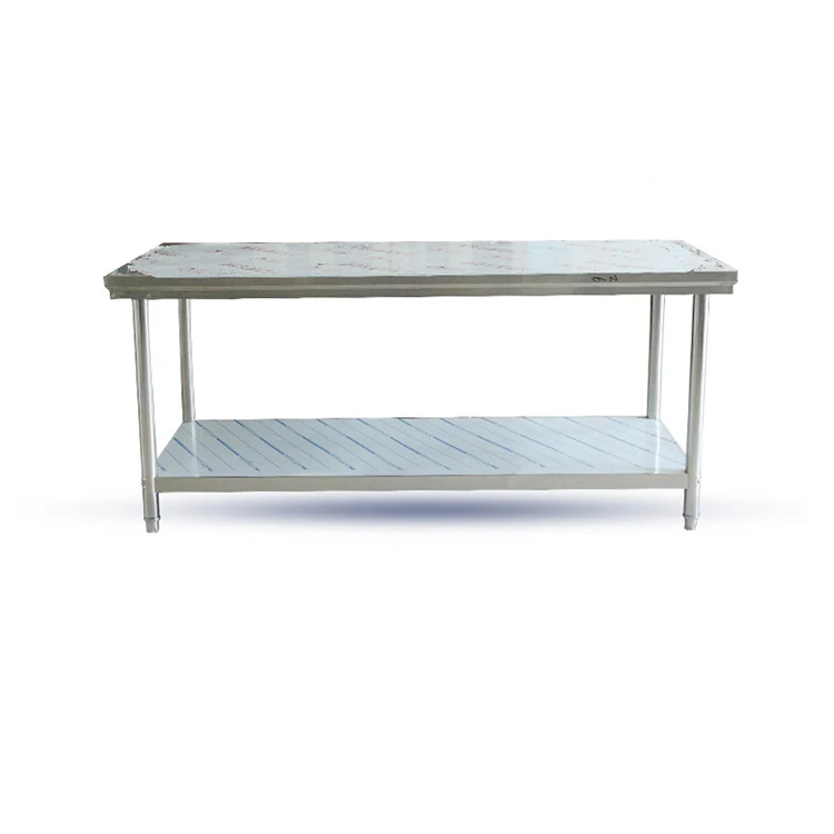 Best Quality Knocked-down Stainless Steel  Restaurant Food Preparation Work Table
