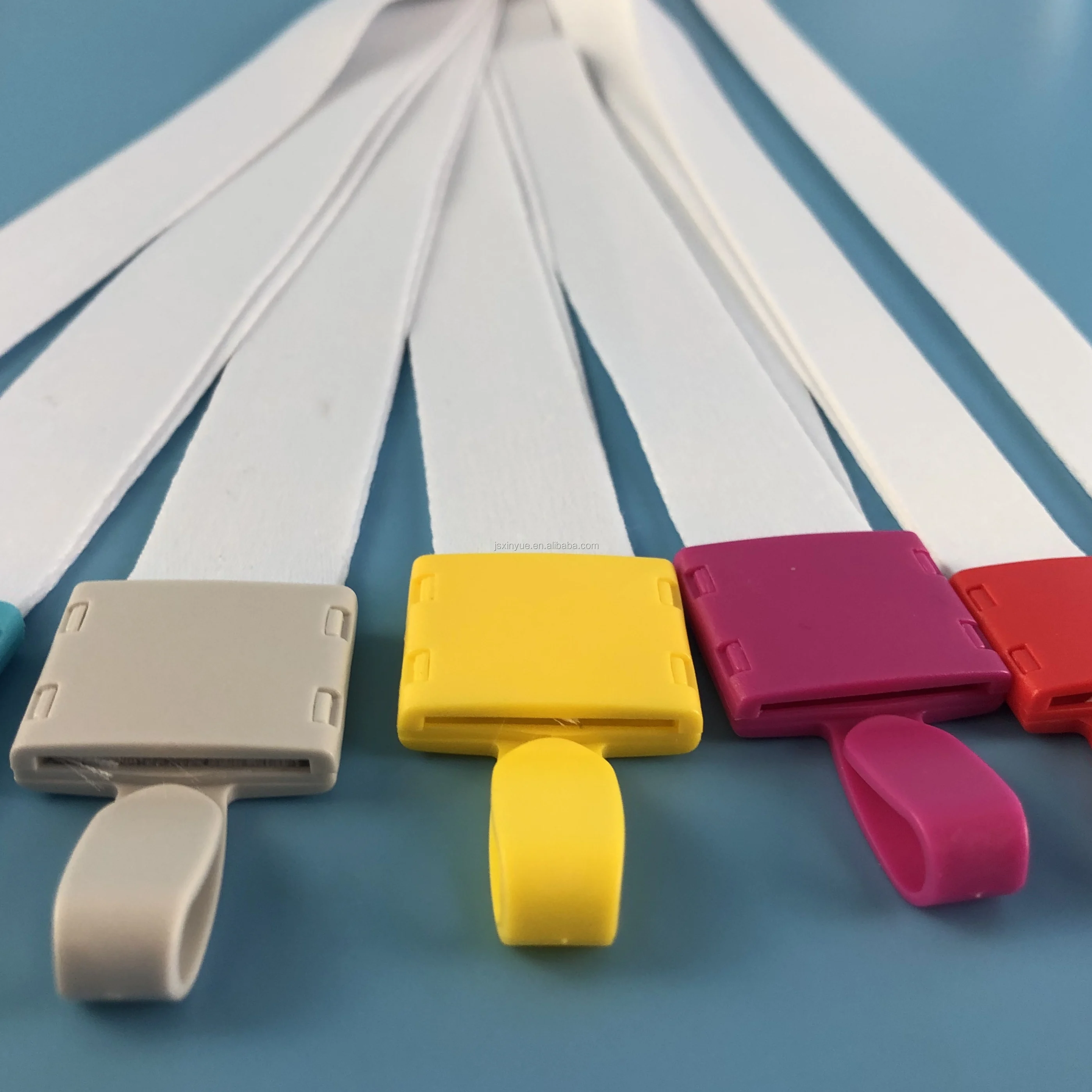 Raw material 10mm 15mm 20mm 25mm polyester lanyard roll webbing Made in China