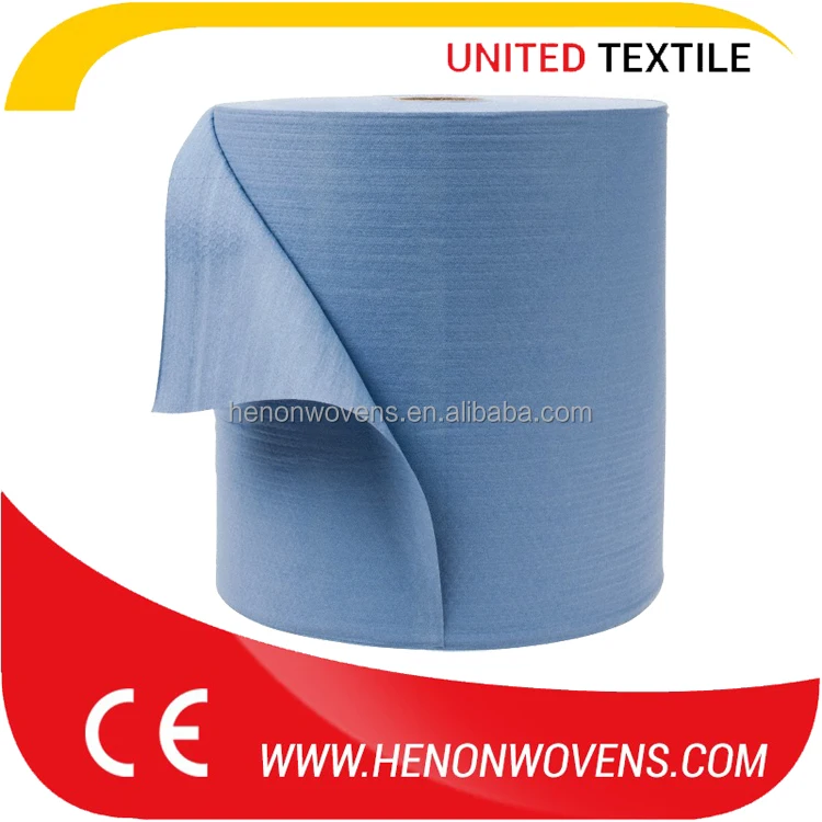 wood pulp fiber industrial spunlace cellulose nonwoven
