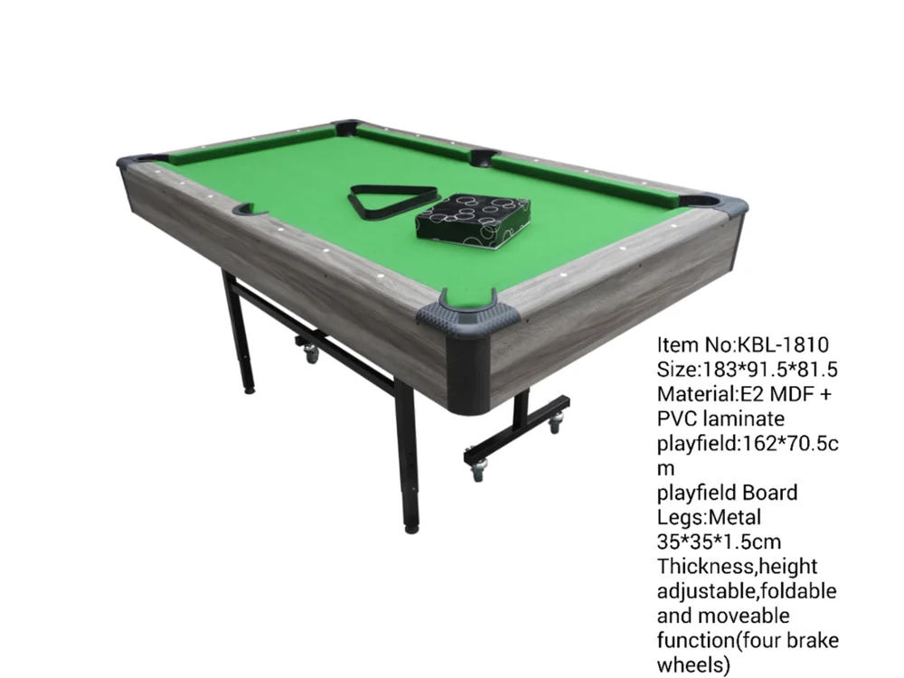 KBL-1810 Foldable Pool table