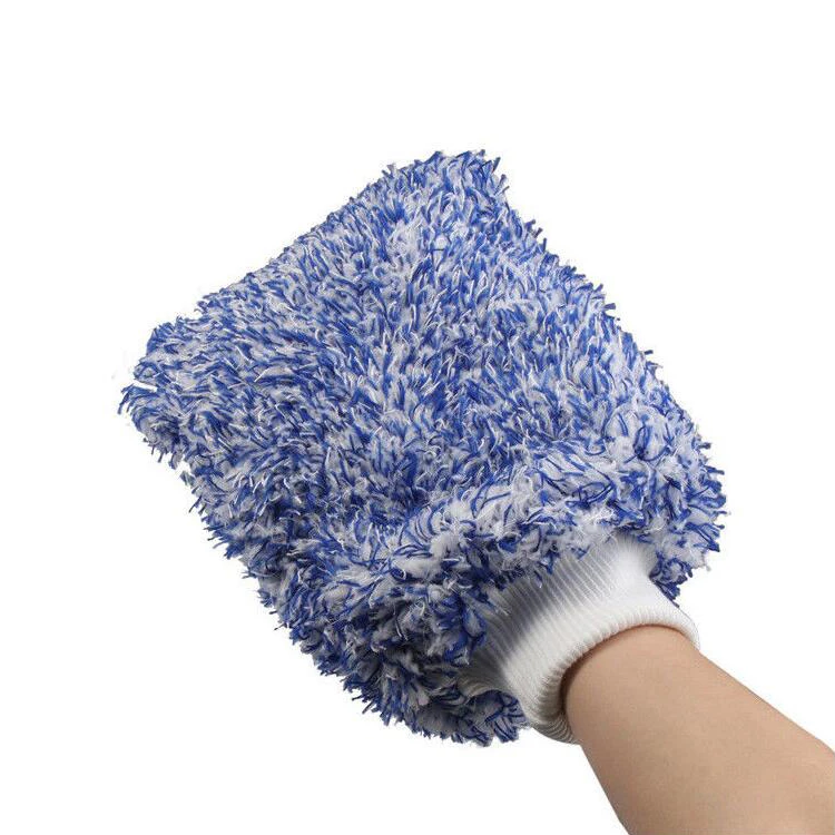 Сублимационные кухонные перчатки для мытья посуды, высокоплотные перчатки для мытья, перчатки из микрофибры и синели для автомобиля