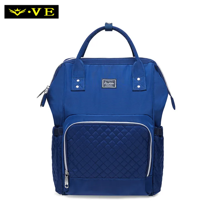 Customized Color Accepted Fashionable Hot Waterproof Women Travel Large Diaper Bag Backpack For Moms
