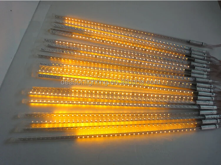 lluvia caida luces de navidad