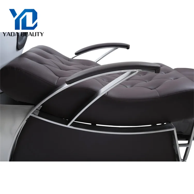 stainless steel base comfortable shampoo backwash unit