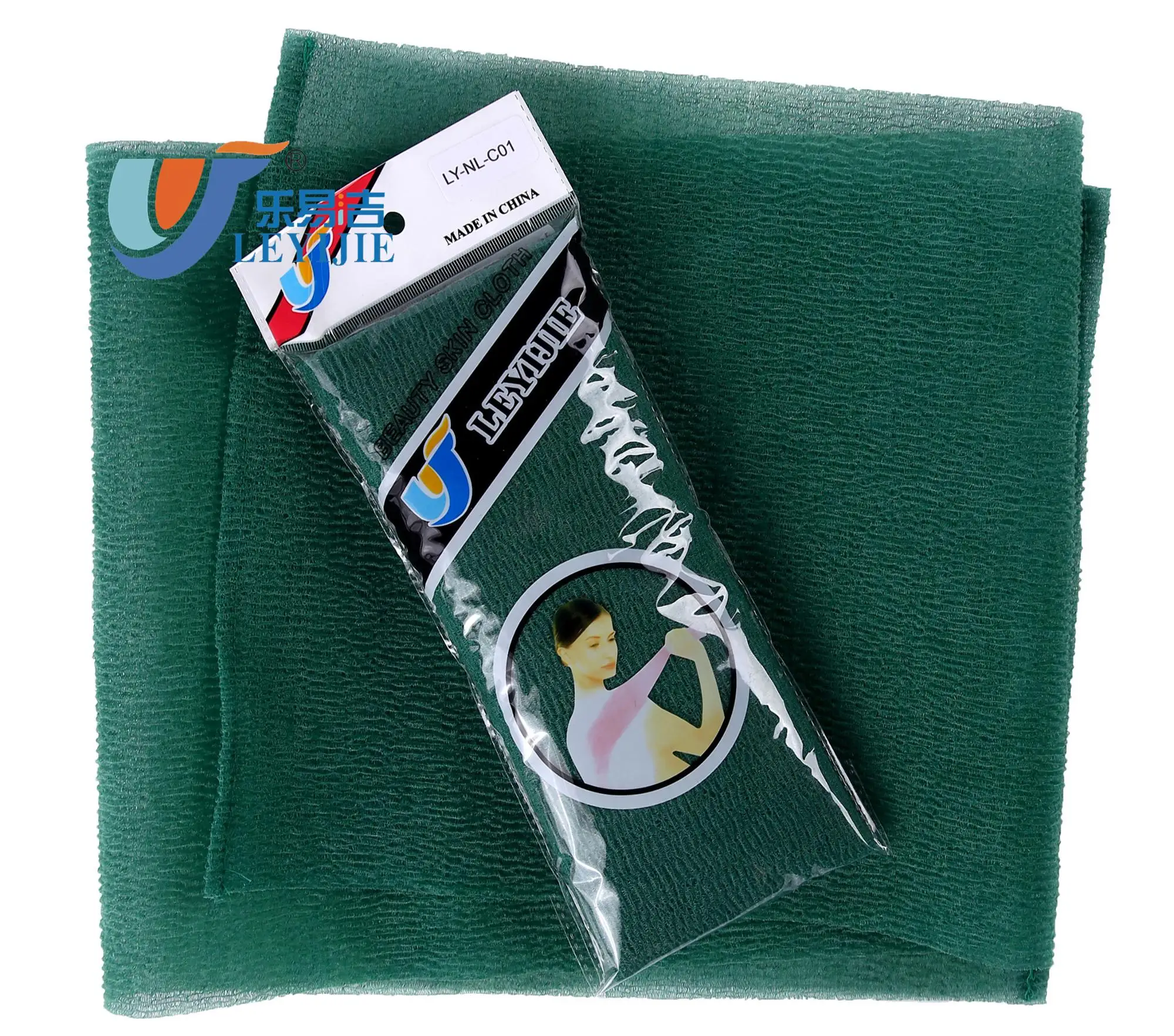 Wholesale High Quality  Exfoliating Bath Towel More Coarse Japanese Nylon Bath Towel Products Exfoliating Washcloth