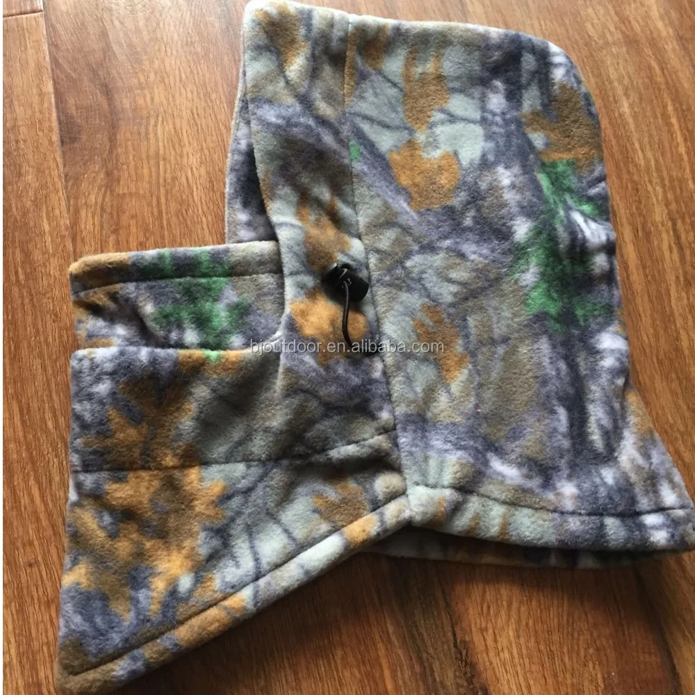 Hunting hat fleece camo hat outdoor camping hat from BJ Outdoor