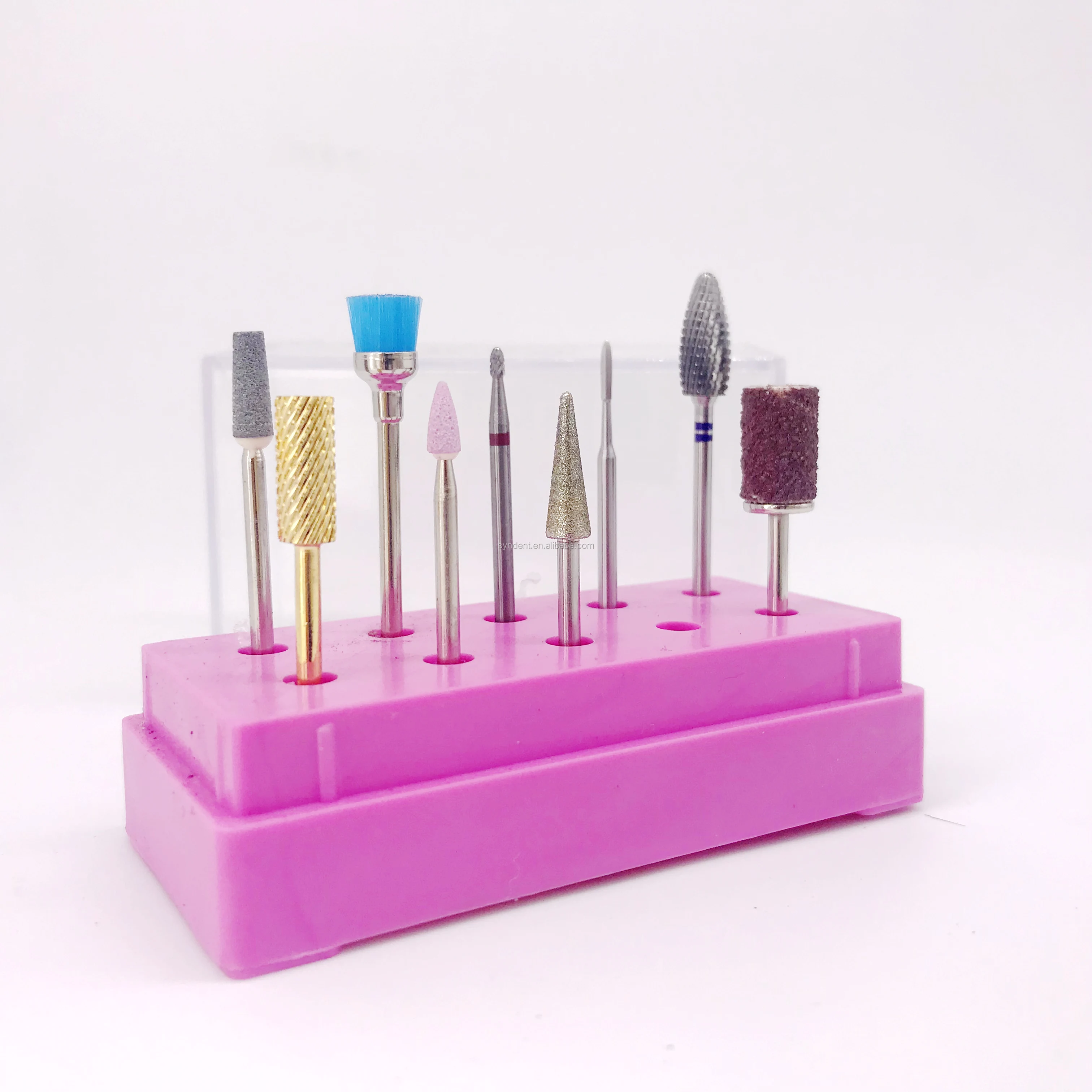 Professional gold carbide bit footcare set 12 pcs electric pedicure kit podiatry set