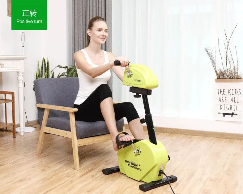 Factory price physical therapy active passive motorized rehabilitation electric exercise bike for disabled