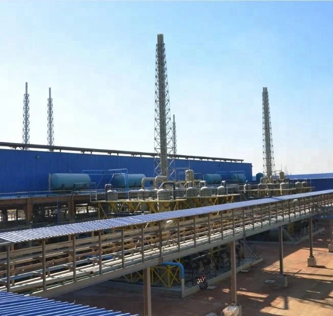 K2SO4 сульфат калия завод оборудования с инженер службы