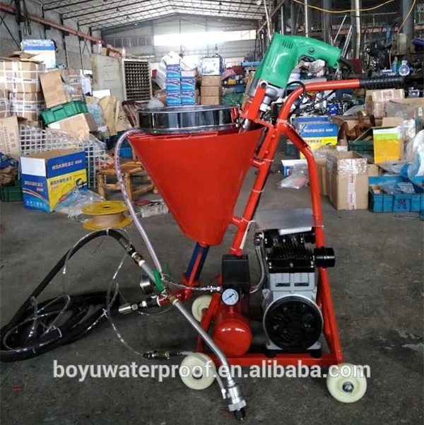 Portable High Pressure Cement Mortar Spraying Plastering Machine