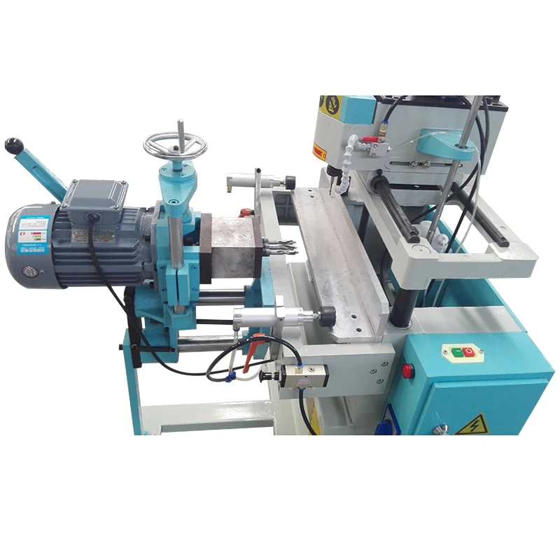 Aluminum lock hole milling and drilling machine