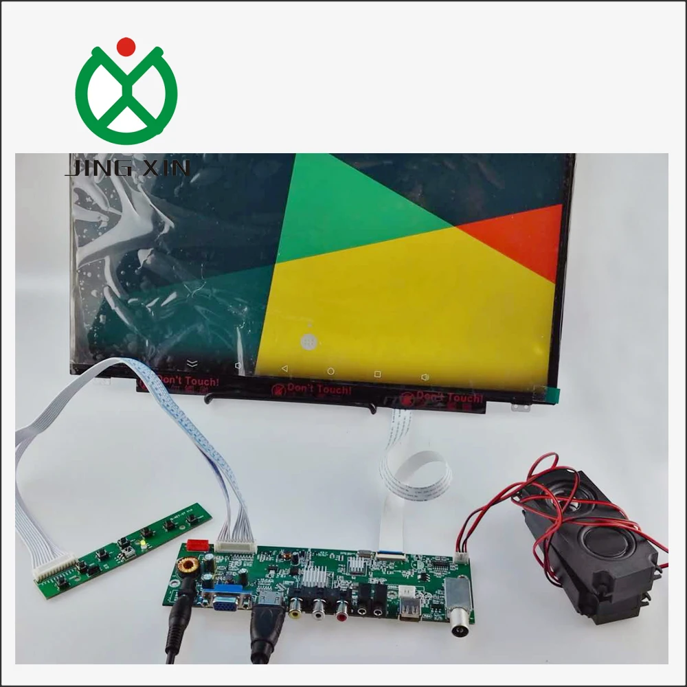 LED LCD digital TV 1080P Universal Mainboard with DVB-T+T2+C